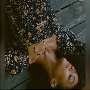 DÔEN Bijou Dress- Navy Oak Bluffs Floral